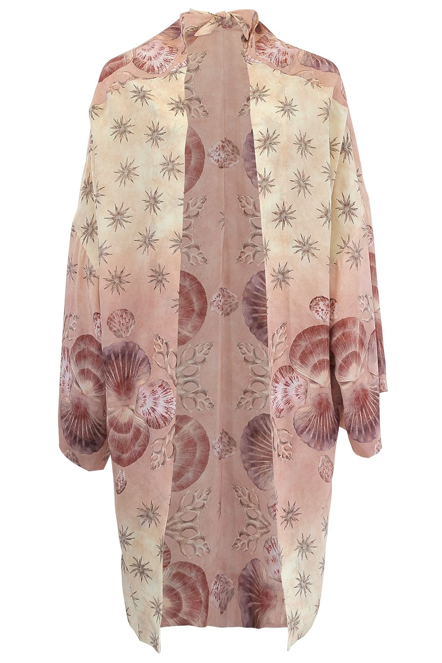 Exquisite 100% Silk Starfish Acuarela Kimono by Beatriz Camacho